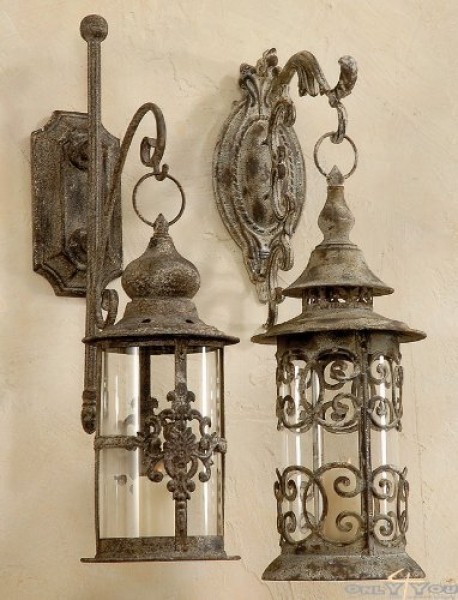 Wandlaterne Wandkerzenhalter Laterne Antik