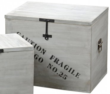 Holzkiste Home Sweet Home Aufbewahrungsbox Shabby Landhaus Kiste flieder