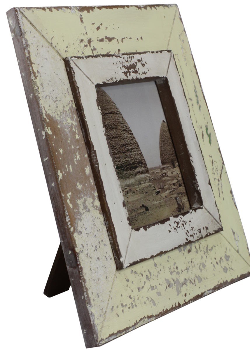 Bilderrahmen creme weiß Shabby Vintage Fotorahmen Holz quadratisch Ideal Bilderrahmen Aus Holz Quadratisch ~ Bilderrahmen creme weiß Shabby Vintage Fotorahmen Holz quadratisch